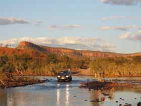Small group kimberley tours pentecoast river crossing