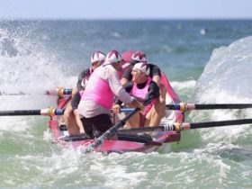 Surf Boat Rowing Competition Event